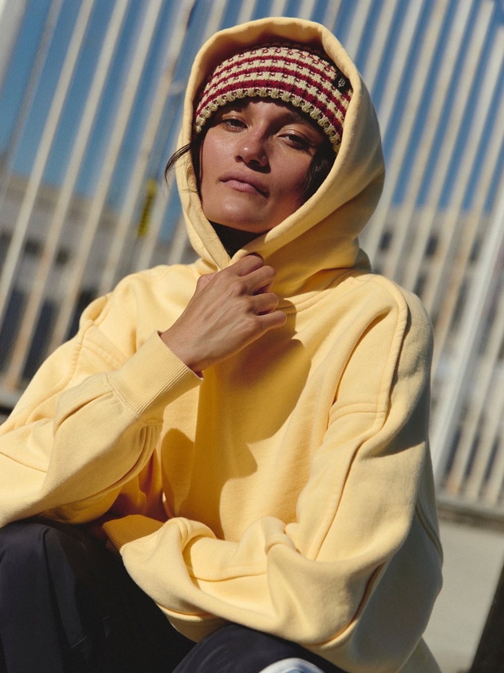 Free People A Cut Above Hoodie❤️ in Sunlit NWOT - Picture 5 of 7
